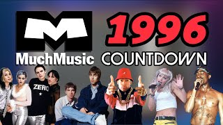 All the Songs from the 1996 MuchMusic Countdown [upl. by Bullis]